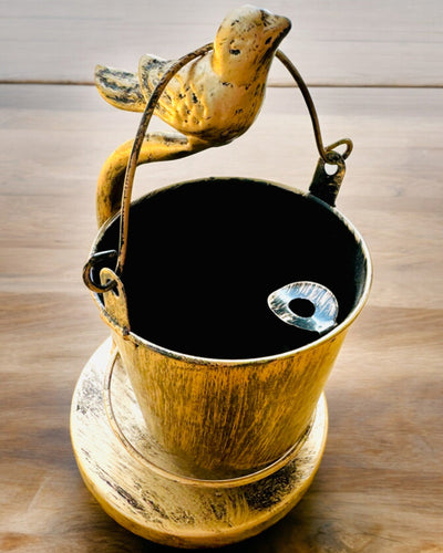 Tyylikäs metallinen tuhkakuppi "Rustic Charm" 19-23 cm korkeus, 8 vaihtoehtoa valittavana, kaiverrus pyynnöstä