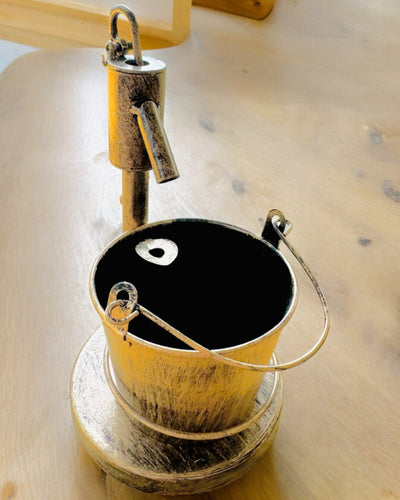 Tyylikäs metallinen tuhkakuppi "Rustic Charm" 19-23 cm korkeus, 8 vaihtoehtoa valittavana, kaiverrus pyynnöstä