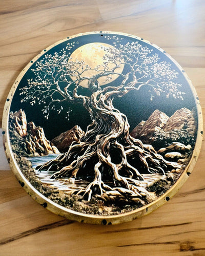 Riipus "Luonnon Taikapiirit" - mahdollisuus personoida kaiverruksella. 3 vaihtoehtoa valittavana