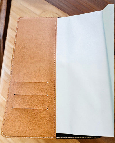 Eksklusiivinen Nahkainen Muistikirja "Sekretnik" A5 Salalukolla - personointi kaiverruksella