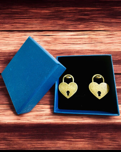 Romanttiset Mini Sydänlukot DeLuxe, 2 lukon ja avainten setti, 6 vaihtoehtoa valittavana, mahdollisuus personointiin kaiverruksella lahjaksi