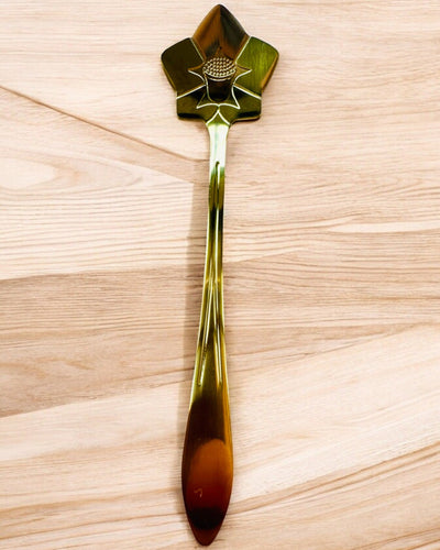 "Kwiatowa Rapsodia" -lusikkasetti - personointi kaiverruksella lahjaksi, 2 vaihtoehtoa valittavana