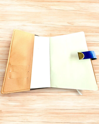 Eksklusiivinen Nahkainen Muistikirja "Sekretnik" A5 Salalukolla - personointi kaiverruksella