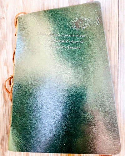 Vintage-muistikirja "Klucz Przeszłości" - Kaiverrusmahdollisuus lahjaksi, muistikirja