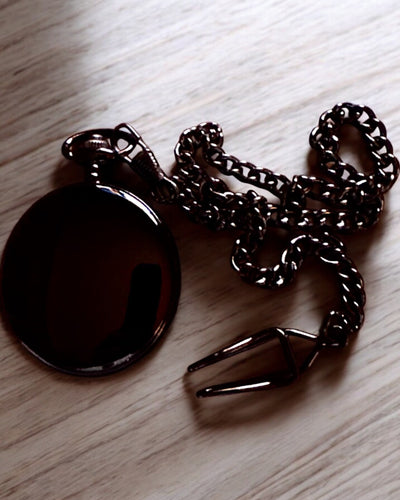 Taskukellotyylinen kompassi "Navigator" - Tumma metalliväri