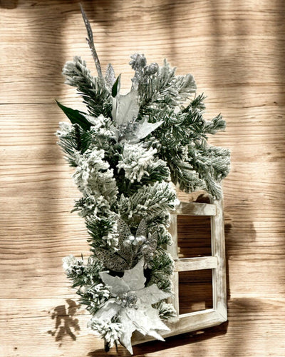 Jouluiset 2 kpl Koristeelliset Kehykset "Talven Loiste", mahdollisuus personointiin kaiverruksella lahjaksi