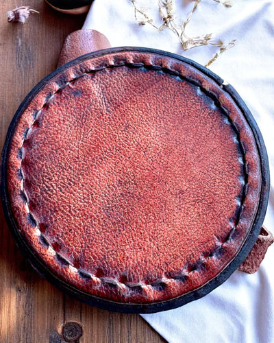 Luneta Królewska „Voyager 1818” – Ylellinen, Messinkinen, 83 cm, käsintehty, Aitoa Nahkaa oleva kotelo – Keräilyversio, personointi kaiverruksella lahjaksi