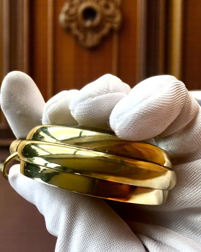 Taskukello "Victoria Crown" – Messinkinen, Käsintehty Intiassa, 5 cm leveä, japanilainen koneisto, mahdollisuus personointiin kaiverruksella lahjaksi