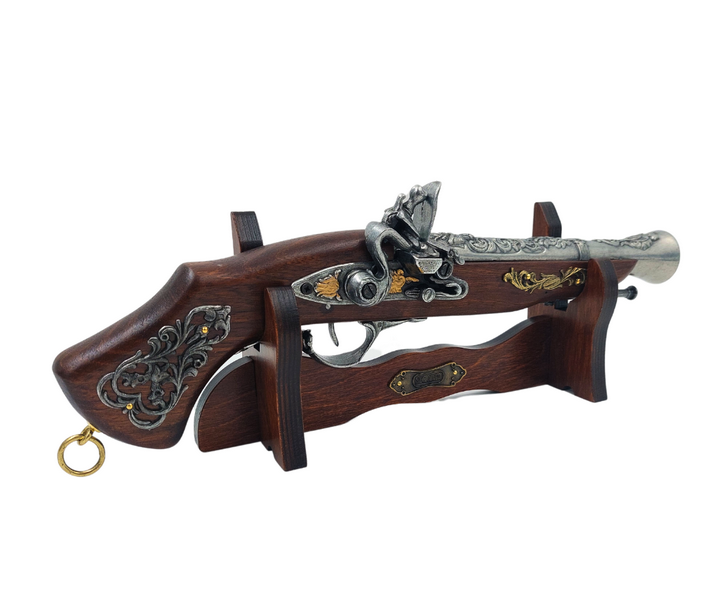 Duży Pistolet Włoski na Stojaku - Replika XVII wiek – 163S
