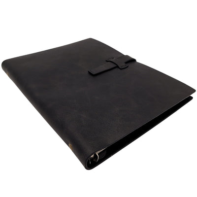 Elegancki Notes Skórzany A5 Vintage Retro z Zamknięciem – Pamiętnik Dziennik – EE4