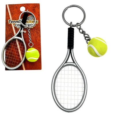 Sportowy Brelok do Kluczy Rakieta Tenisowy – Prezent dla Tenisisty - TRK-004