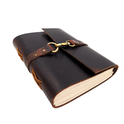 Elegancki Notes Skórzany Retro 200 stron Vintage - AH06