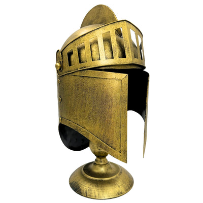 Grecki Hełm Dekoracyjny Retro – Replika Metal – 6646A