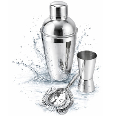 Zestaw Barmański– 3 elementy Shaker Jiger Strainer - BS48171