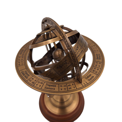 Astrolabium mosiężne – Wysokość 21cm - AMG140