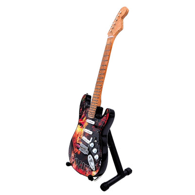Mini Gitara Jim Morrison The Doors - Drewno Mahoniowe – MGT-6569