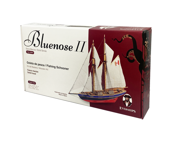 Bluenose II – szkuner - drewniany model do sklejania