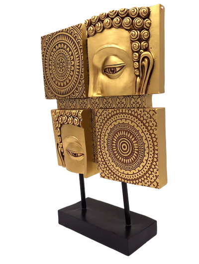 Figurka Mandala buddyjska - 4 elementy - 43715
