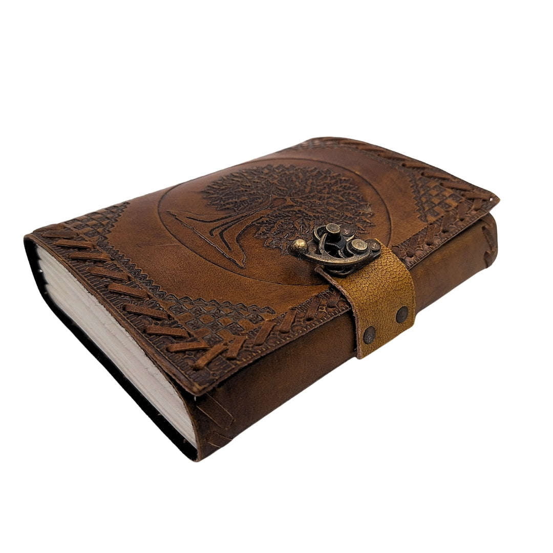 Notes Skórzany Vintage Retro 200 stron – Drzewo Życia - AH01