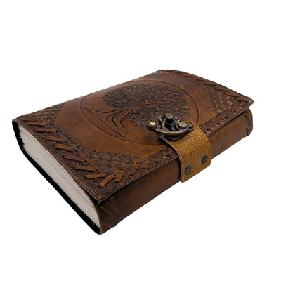 Notes Skórzany Vintage Retro 200 stron – Drzewo Życia - AH01