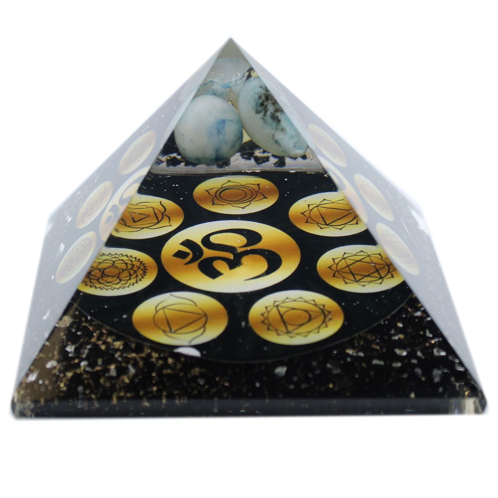Orgaaninen pyramidi Midnight Om Chakra