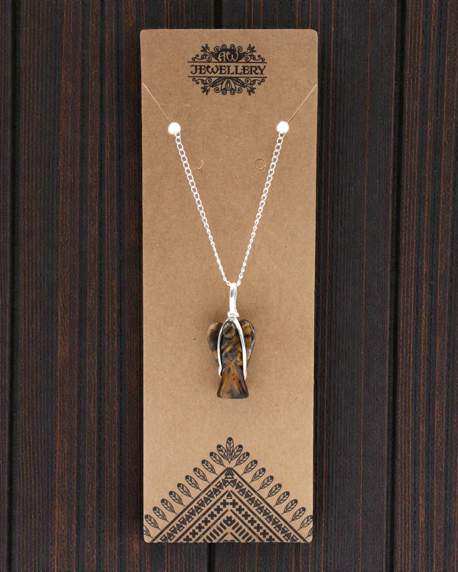 Guardian Spirit – suojelusenkeli-riipus tiikerinsilmästä