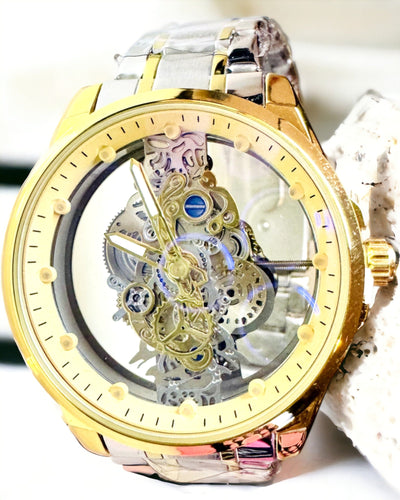 Miesten Kvartsikello "Vision Sport" – Kaksipuolisesti Läpinäkyvä Alumiinista