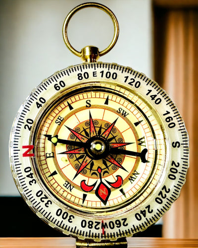 Tyylikäs Kompassi- ja Signaalipilli-setti