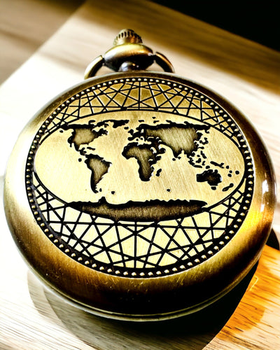 Taskukokoinen Retrokompassi New York -teemalla – Monitoiminen, Tyylikäs Kompassi Vapaudenpatsaan Kuvalla