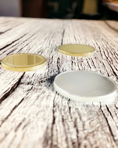 Mukautettavissa oleva kaiverrettu haastekolikko – keräilyesine, 40 mm, kolme mallia