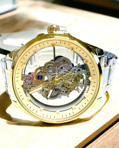 Miesten Kvartsikello "Vision Sport" – Kaksipuolisesti Läpinäkyvä Alumiinista