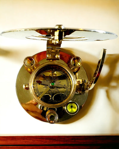 Navigointikompassi sekstantilla ja personointimahdollisuudella - Merellinen XL