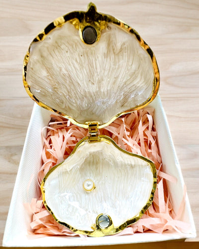 Muistojen Aarrearkku Muschelka - Korurasia, jossa mahdollisuus personointiin kaiverruksella, lahja