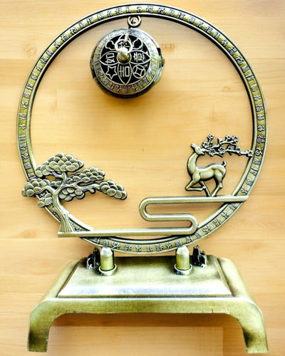 Tyylikäs metallinen suitsuketeline "Suuri Rauha" - mahdollisuus personointiin kaiverruksella