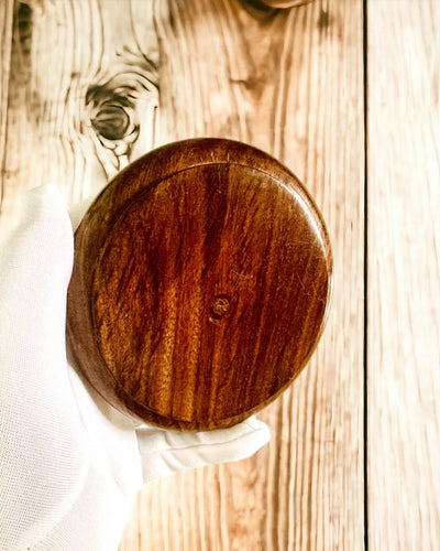 Käsintehty Puinen Merikompassi Kaiverrusmahdollisuudella – Käsityö