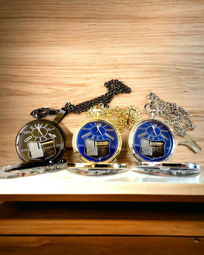 Taskukello "Astrum Temporis" - Hopeinen kehys. Mahdollisuus personointiin kaiverruksella