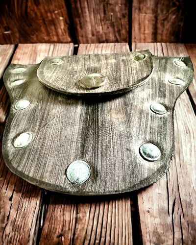 Metsänhaltijan Kätkö - Käsintehty Pieni Nahkainen Pussi