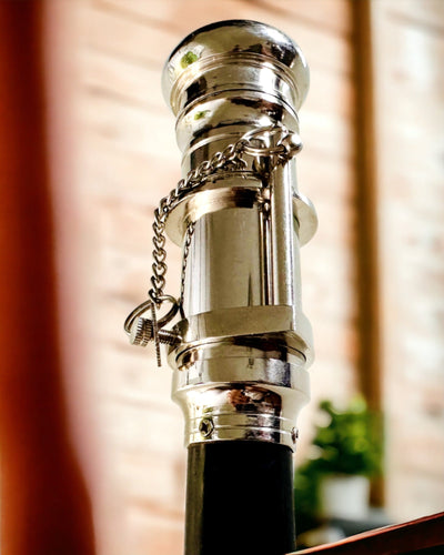 KÄVELYKEPPI KAITEELLA JA KALEIDOSKOOPPITOIMINNOLLA – ELEGANTTI JA MUODIKAS, 95 CM - kapteenin "Navigator's Crest"