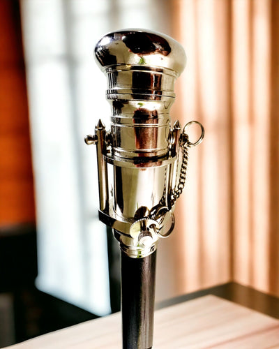 KÄVELYKEPPI KAITEELLA JA KALEIDOSKOOPPITOIMINNOLLA – ELEGANTTI JA MUODIKAS, 95 CM - kapteenin "Navigator's Crest"