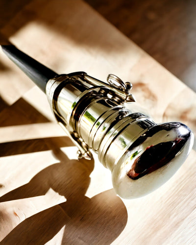 KÄVELYKEPPI KAITEELLA JA KALEIDOSKOOPPITOIMINNOLLA – ELEGANTTI JA MUODIKAS, 95 CM - kapteenin "Navigator's Crest"