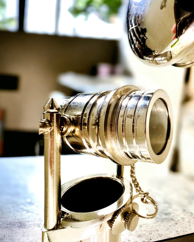 KÄVELYKEPPI KAITEELLA JA KALEIDOSKOOPPITOIMINNOLLA – ELEGANTTI JA MUODIKAS, 95 CM - kapteenin "Navigator's Crest"