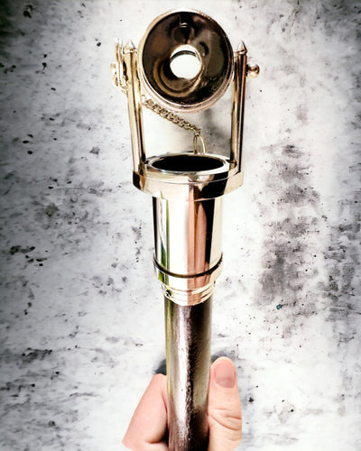 KÄVELYKEPPI KAITEELLA JA KALEIDOSKOOPPITOIMINNOLLA – ELEGANTTI JA MUODIKAS, 95 CM - kapteenin "Navigator's Crest"