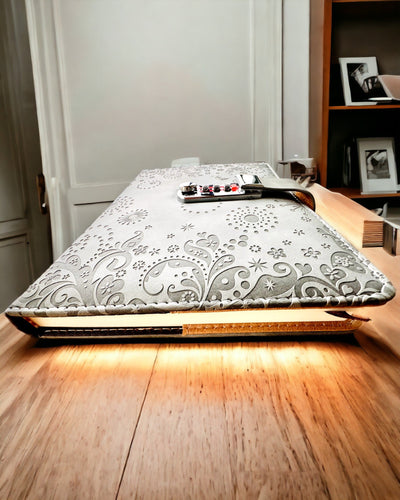 Eksklusiivinen Muistikirja, PU-nahka, A5 Salasanalukolla - "Secret Journal", personointi kaiverruksella