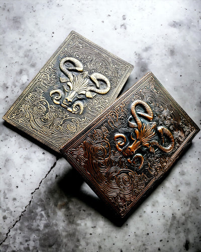 Magiczny Notes, muistikirja "Boski Byk" - Tyylikäs ja ainutlaatuinen paperitavara, personointi kaiverruksella