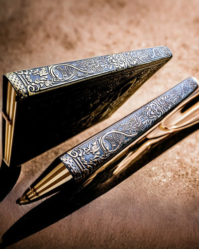 Magiczny Notes, muistikirja "Boski Byk" - Tyylikäs ja ainutlaatuinen paperitavara, personointi kaiverruksella