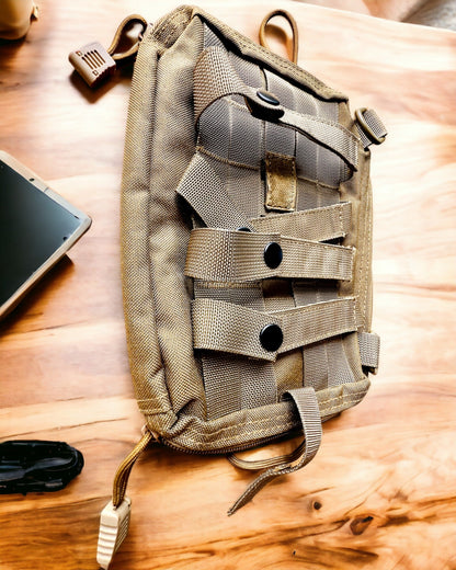 Matkailijan taktinen vyölaukku - MOLLE "Militaris" - 26 cm x 5,5 cm x 19 cm