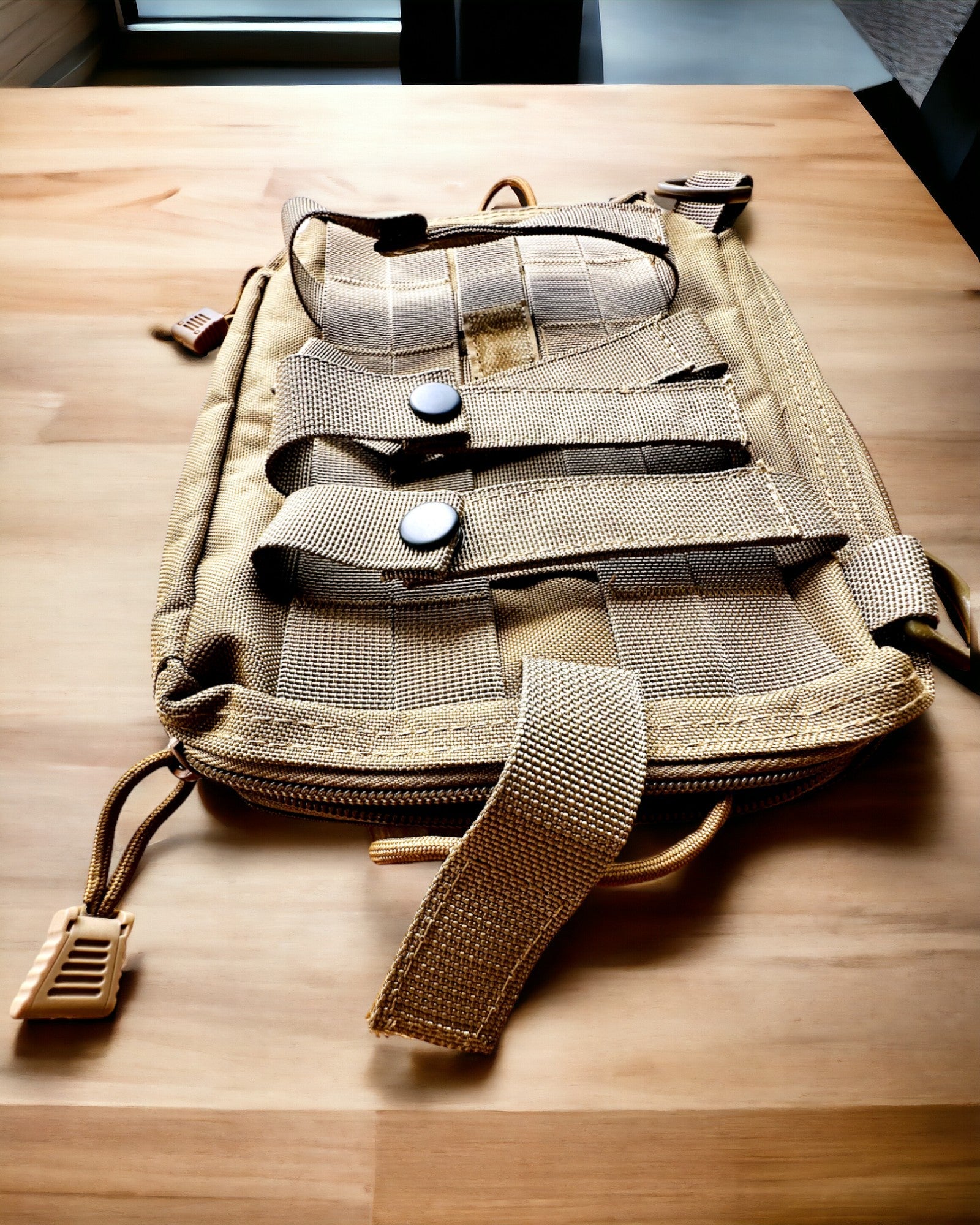 Matkailijan taktinen vyölaukku - MOLLE "Militaris" - 26 cm x 5,5 cm x 19 cm