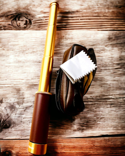 Monokulaarinen kaukoputki Explorer 25x30 - Kannettava, Taitettava Käsikaukoputki, mahdollisuus personointiin kaiverruksella