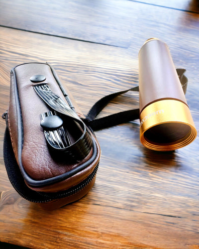 Monokulaarinen kaukoputki Explorer 25x30 - Kannettava, Taitettava Käsikaukoputki, mahdollisuus personointiin kaiverruksella