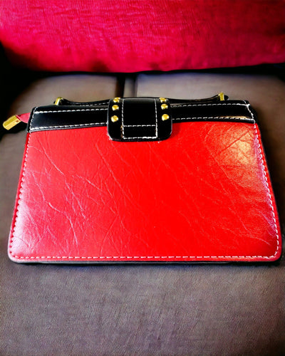 "Królewski Ryk" Neliönmuotoinen Olkalaukku Leijonan Päällä